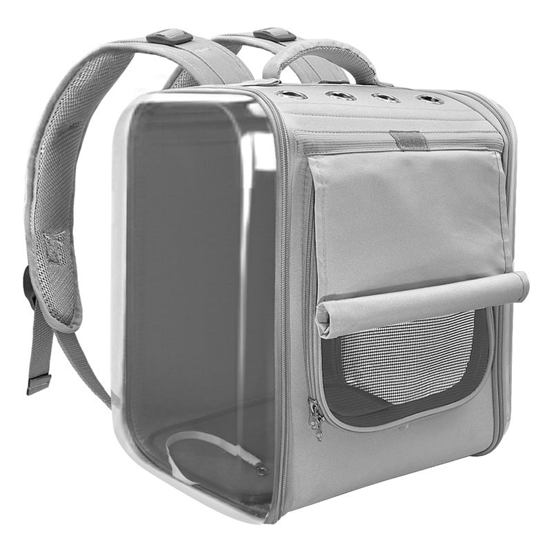 Pet Cat Carrier Backpack Breathable Cat Travel Outdoor Shoulder Bag
