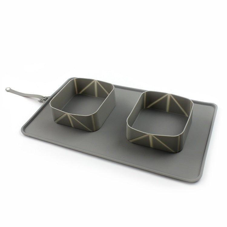 Pet Bowl Silicone Folding