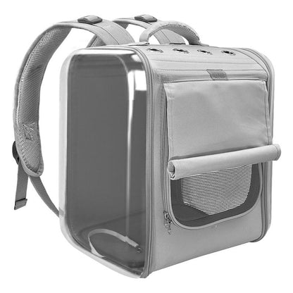 Pet Cat Carrier Backpack Breathable Cat Travel Outdoor Shoulder Bag
