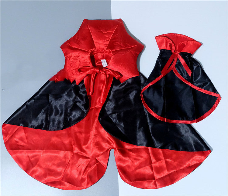 Halloween Pet Costume Cape Vampire King