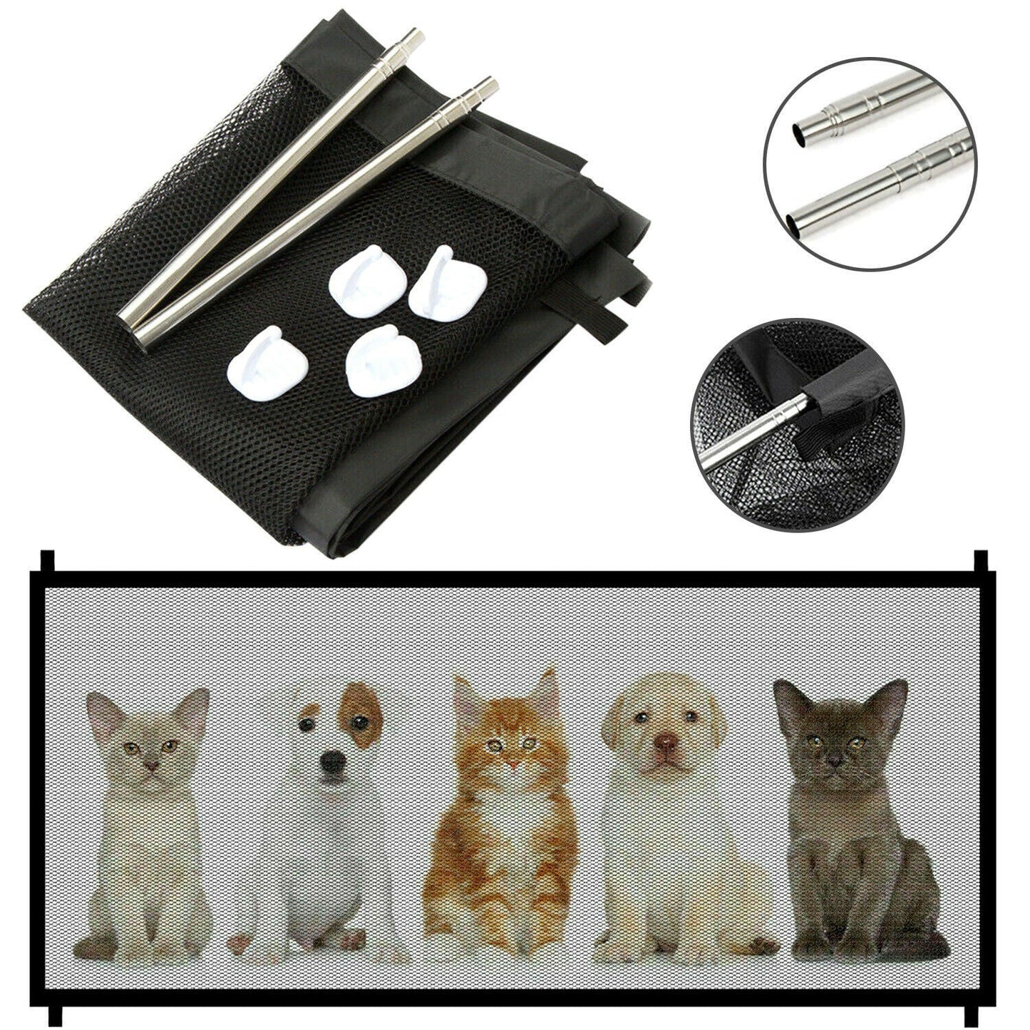 Pets Dog Cat Baby Safety Gate