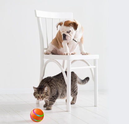 Pet New Cat Wicked Ball Toy Intelligent Ball USB Cat Toys
