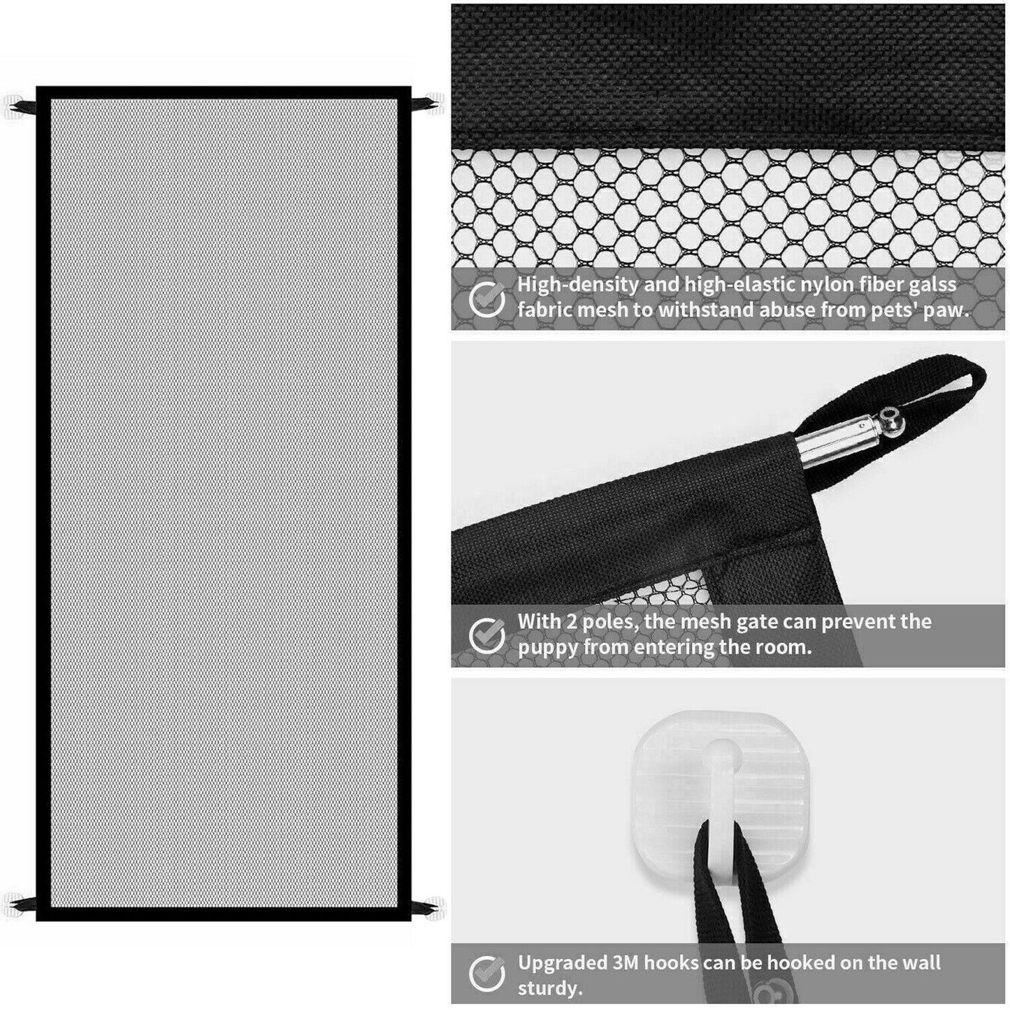 Pets Dog Cat Baby Safety Gate
