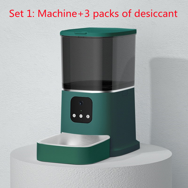 Pet Automatic Feeder Large Capacity Smart Voice Recorder